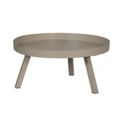 Sunny Tuin Bijzettafel rond Metaal Mist 68cm
