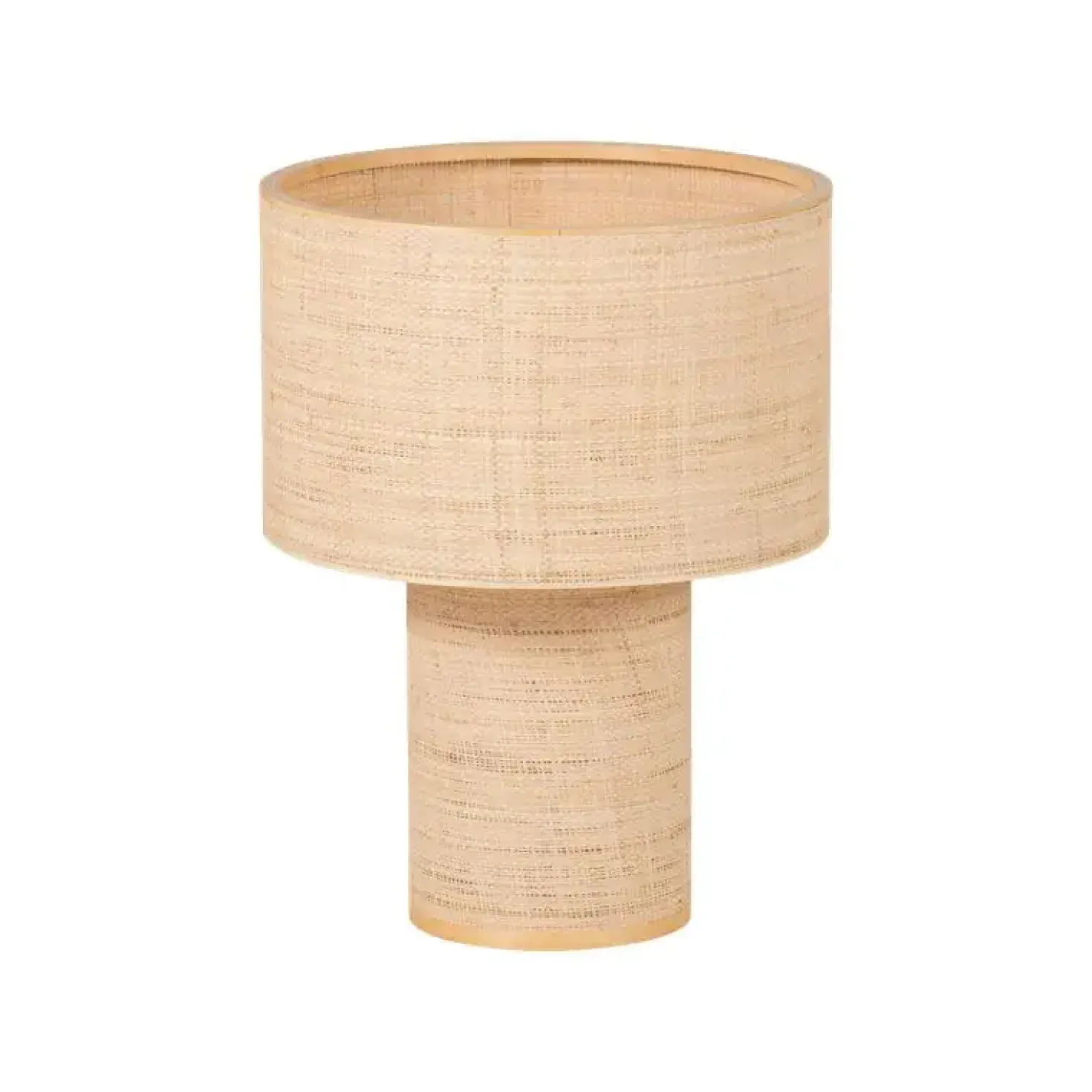 Syro 1-lichts Tafellamp Raffia 42cm