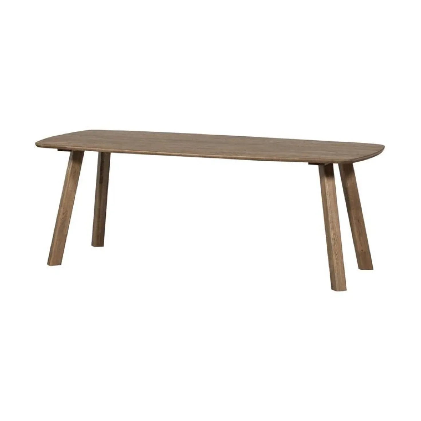 Tablo Eettafel deens ovaal DL Eikenhout cashmere brown 180cm