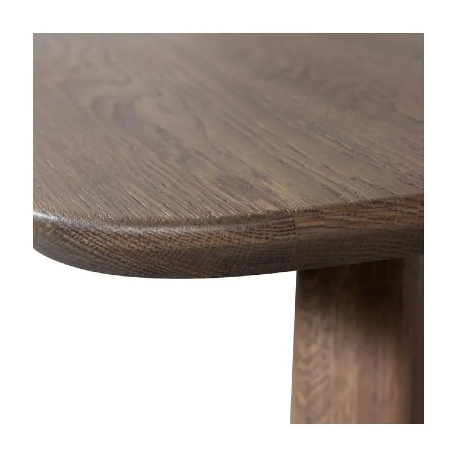 Tablo Eettafel deens ovaal DL Eikenhout cashmere brown 180cm