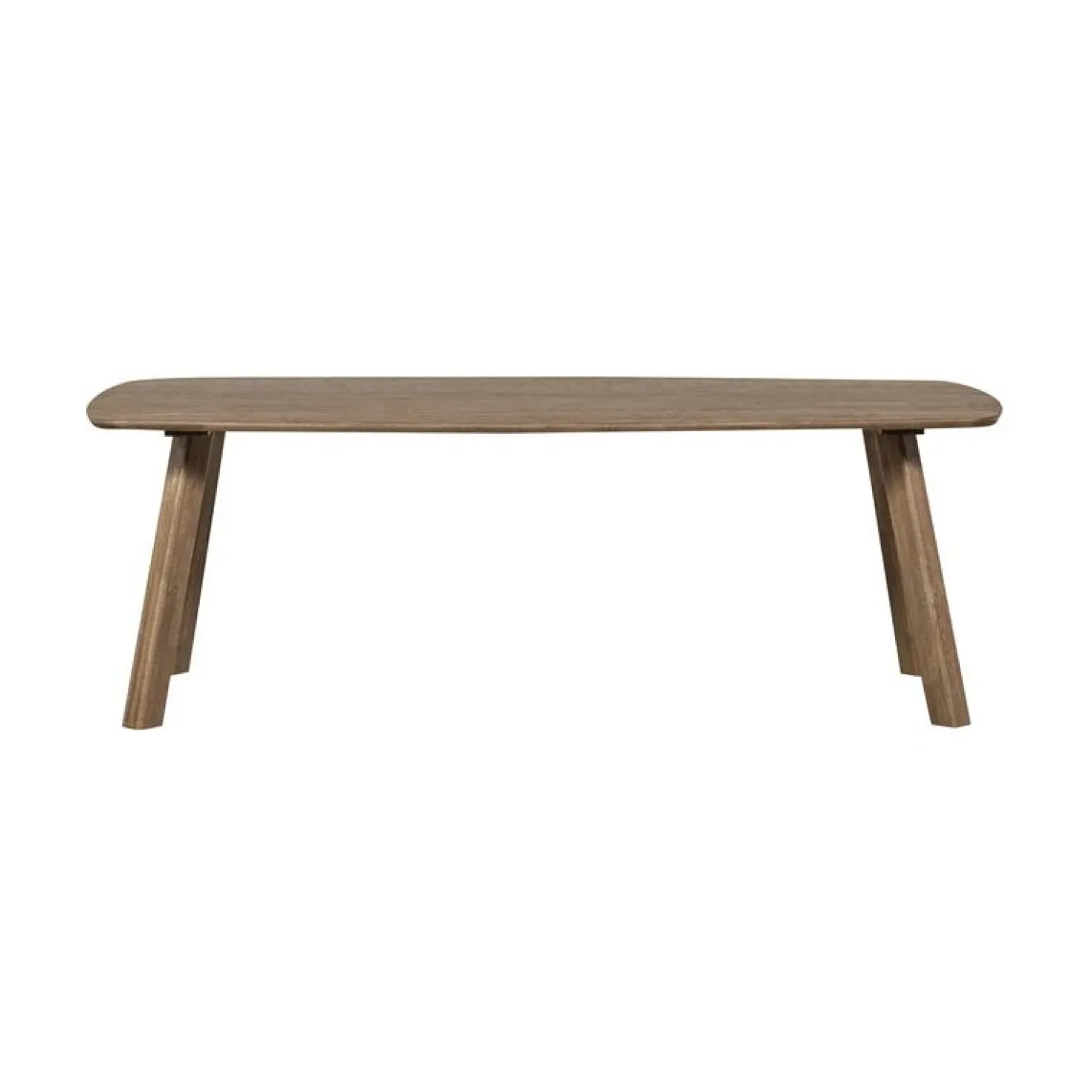 Tablo Eettafel deens ovaal DL Eikenhout cashmere brown 220cm