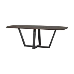 Tablo Eettafel deens ovaal DL Eikenhout mystic brown 220cm