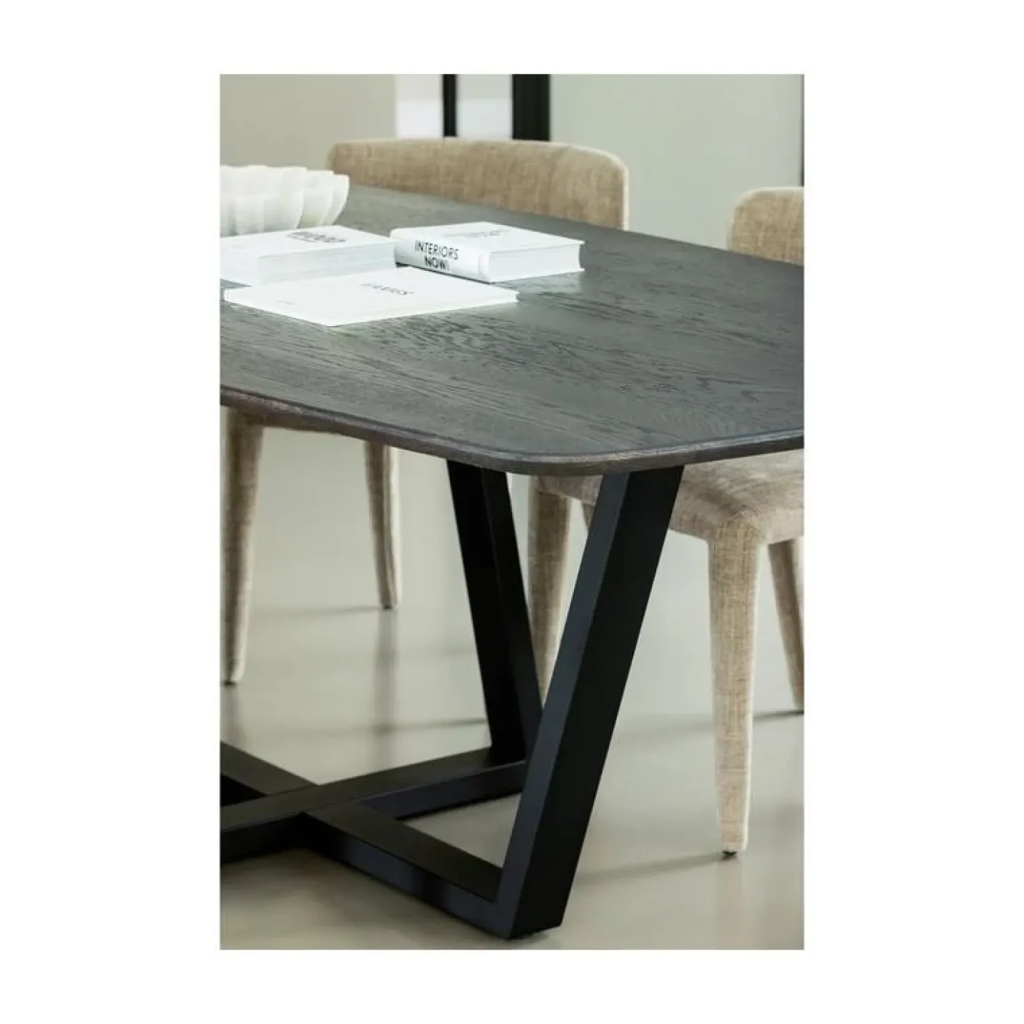 Tablo Eettafel deens ovaal DL Eikenhout mystic brown 220cm