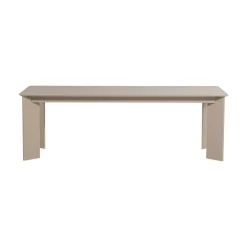 Tablo Eettafel rechthoek Eikenhout dakargrau 240cm