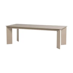 Tablo Eettafel rechthoek Eikenhout dakargrau 240cm
