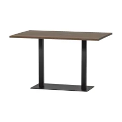 Tablo Eettafel rechthoek VL Eikenhout cashmere brown 120cm