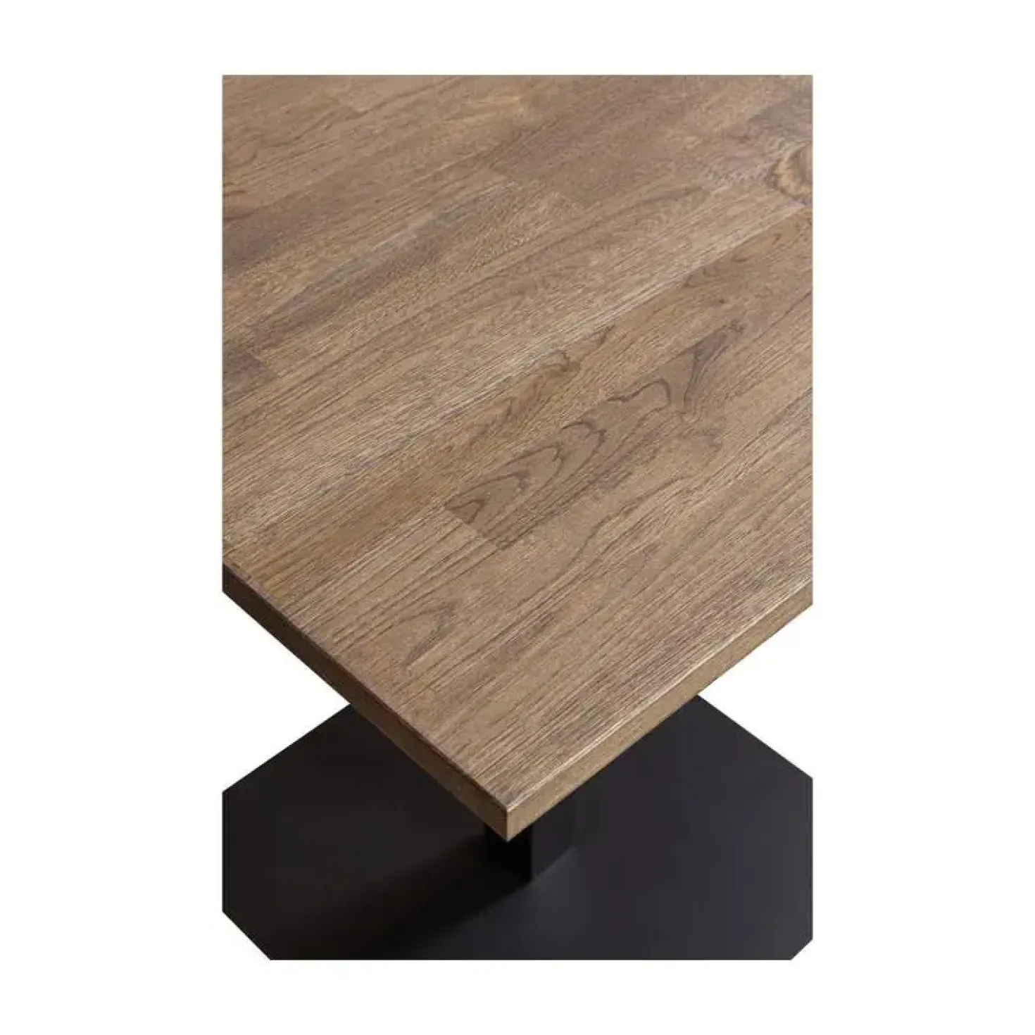 Tablo Eettafel vierkant VL Eikenhout cashmere brown 80cm