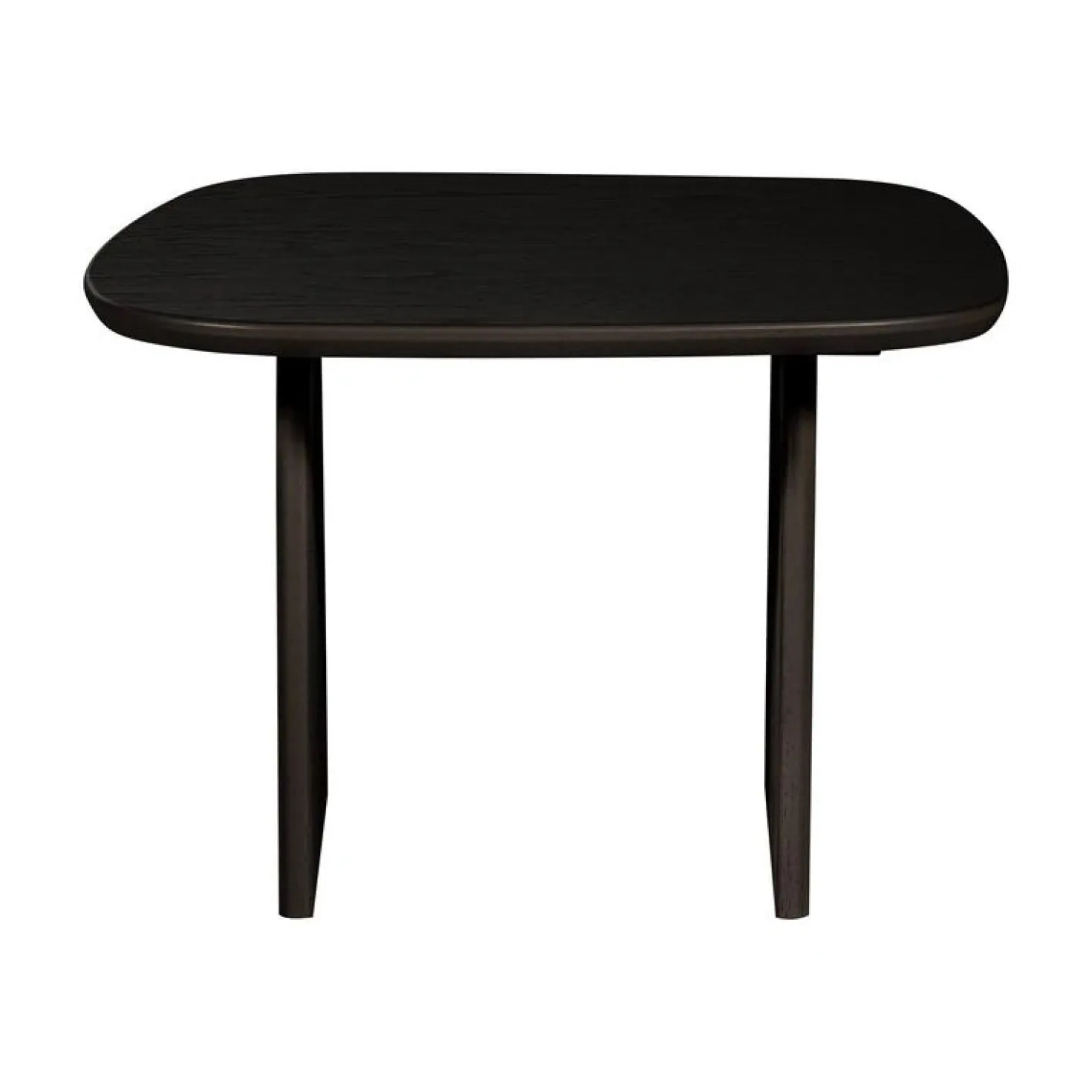 Tablo Salontafel organisch Eikenhout zwart 60cm