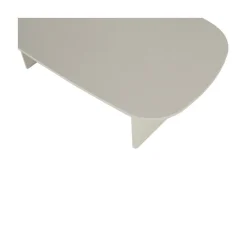 Tablo Salontafel organisch Eikenhout dakargrau 110cm