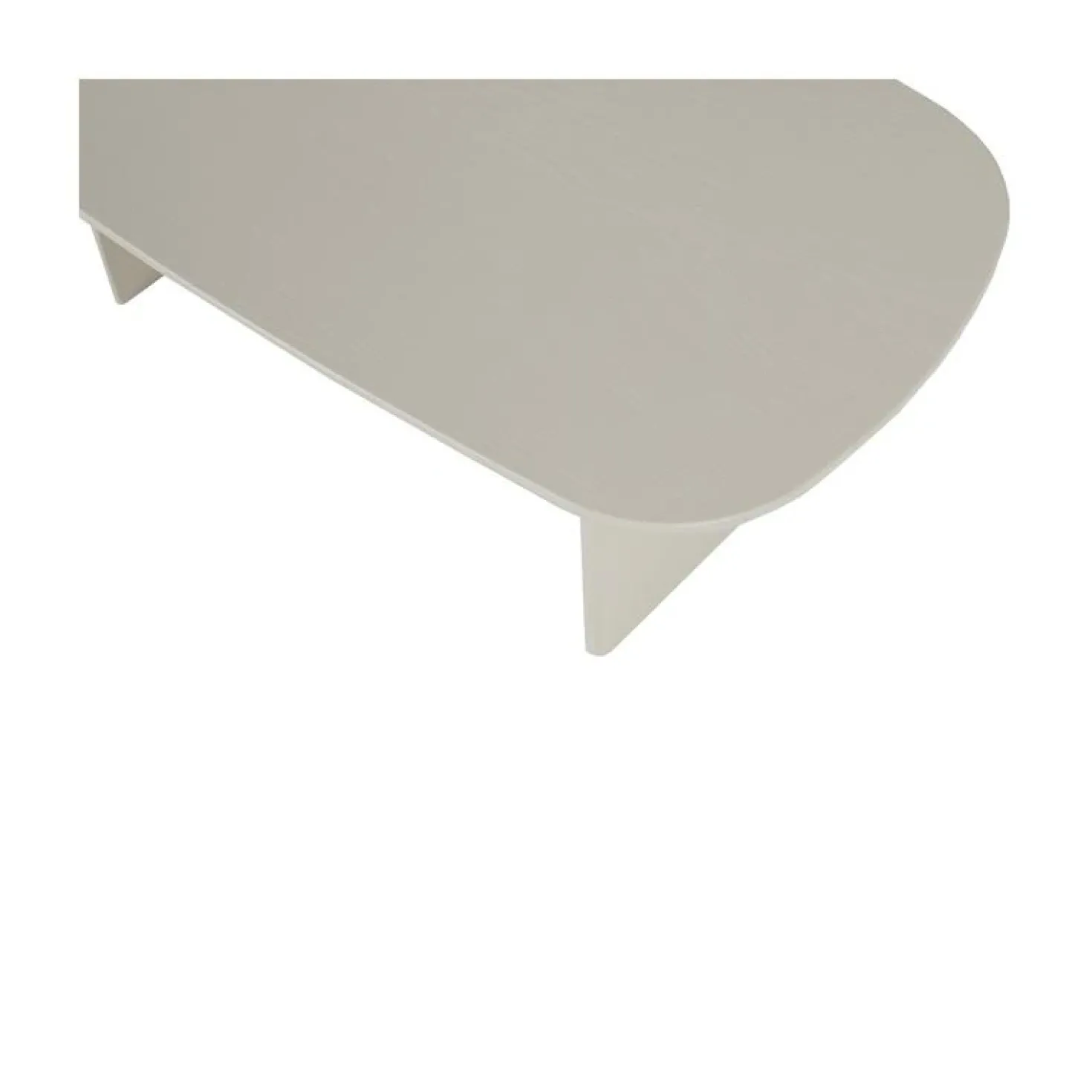 Tablo Salontafel organisch Eikenhout dakargrau 110cm