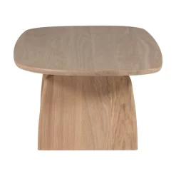 Tablo Salontafel organisch Eikenhout naturel 110cm