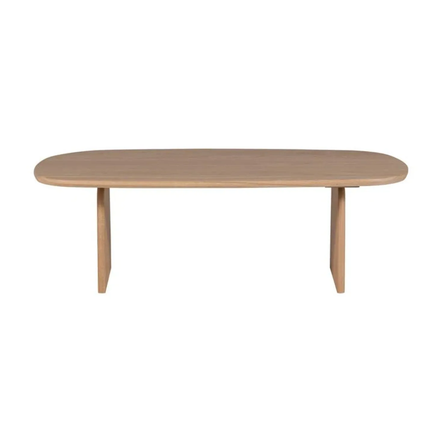 Tablo Salontafel organisch Eikenhout naturel 110cm