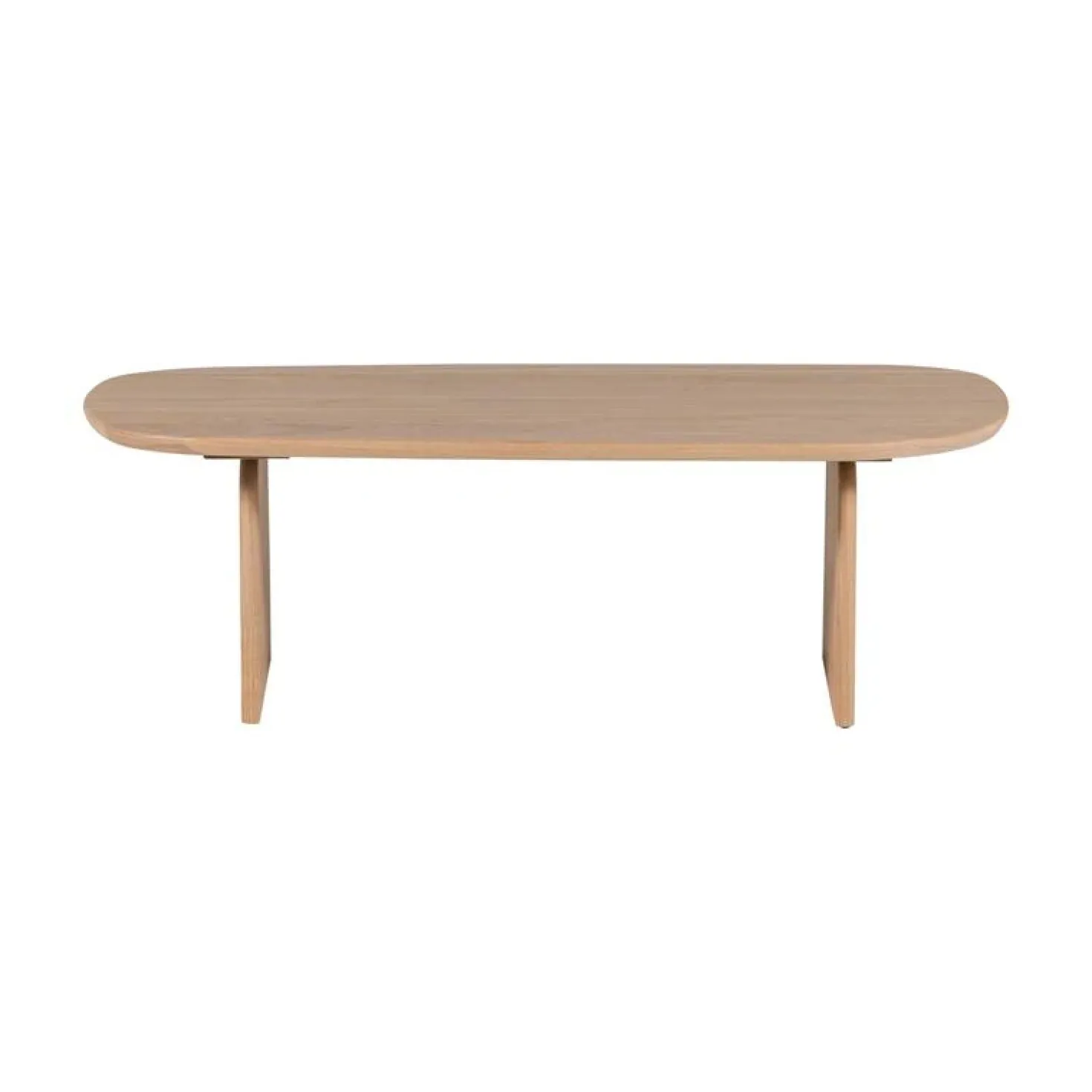 Tablo Salontafel organisch Eikenhout naturel 110cm