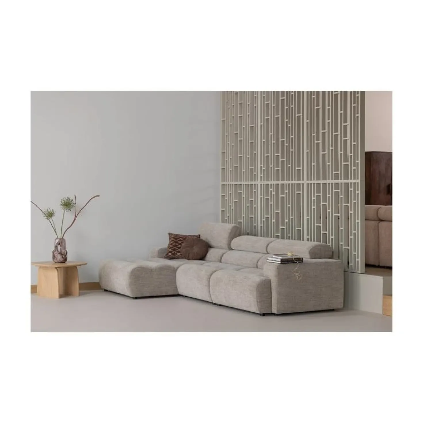 Tablo Salontafel organisch Eikenhout naturel 60cm