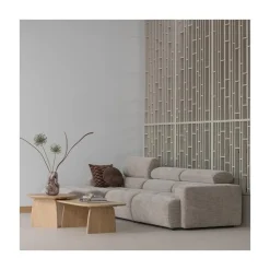 Tablo Salontafel organisch Eikenhout naturel 60cm