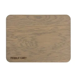 Tablo Salontafel organisch Eikenhout pebble grey 110cm