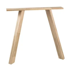 Tablo 3 Standen Poot Vierkant Eiken Set van 2
