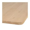 Tablo Tafelblad Eikenhout naturel Curved 200x90cm