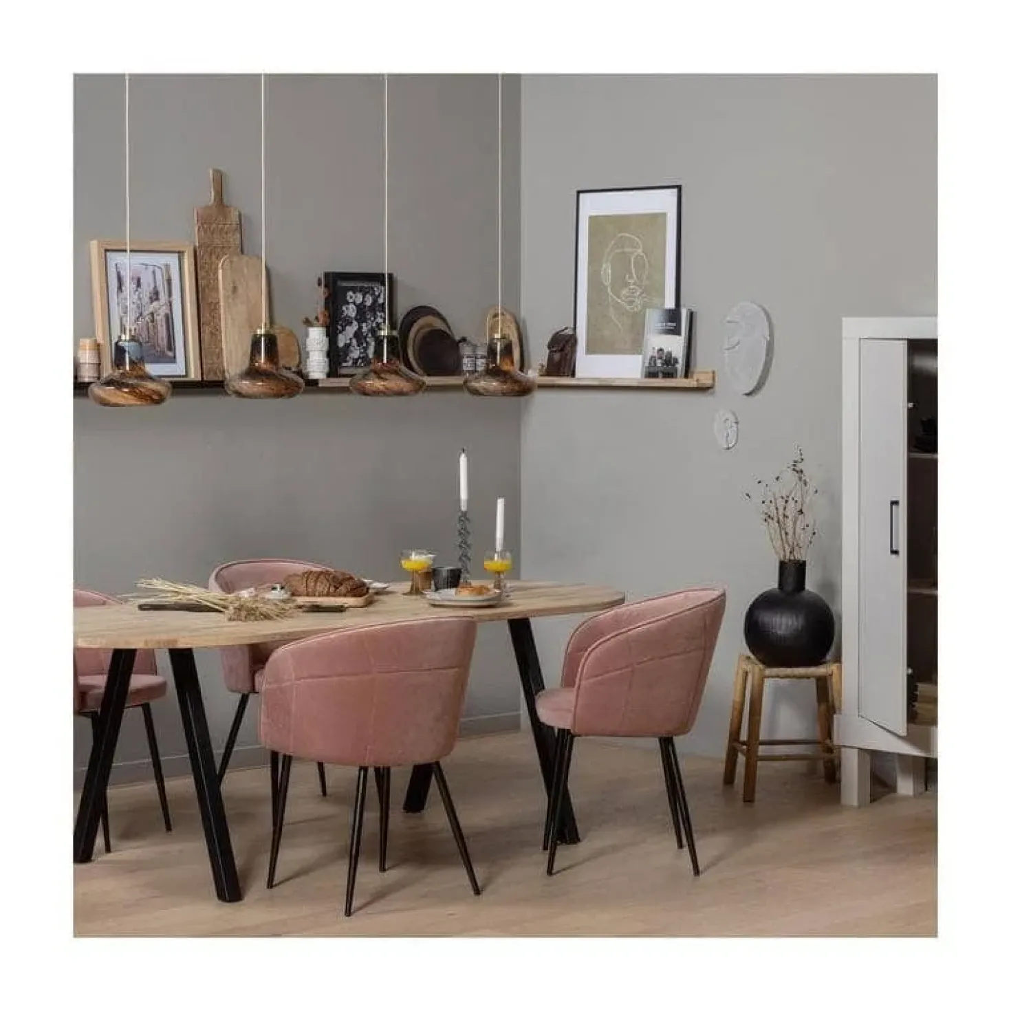 Tablo Tafelblad Ovaal Eiken Onbehandeld 220cm