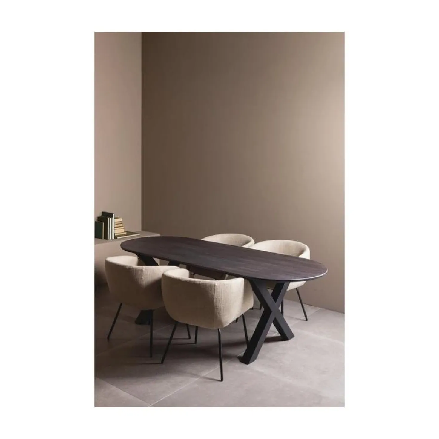 Tafel poot Alkmaar metaal zwart