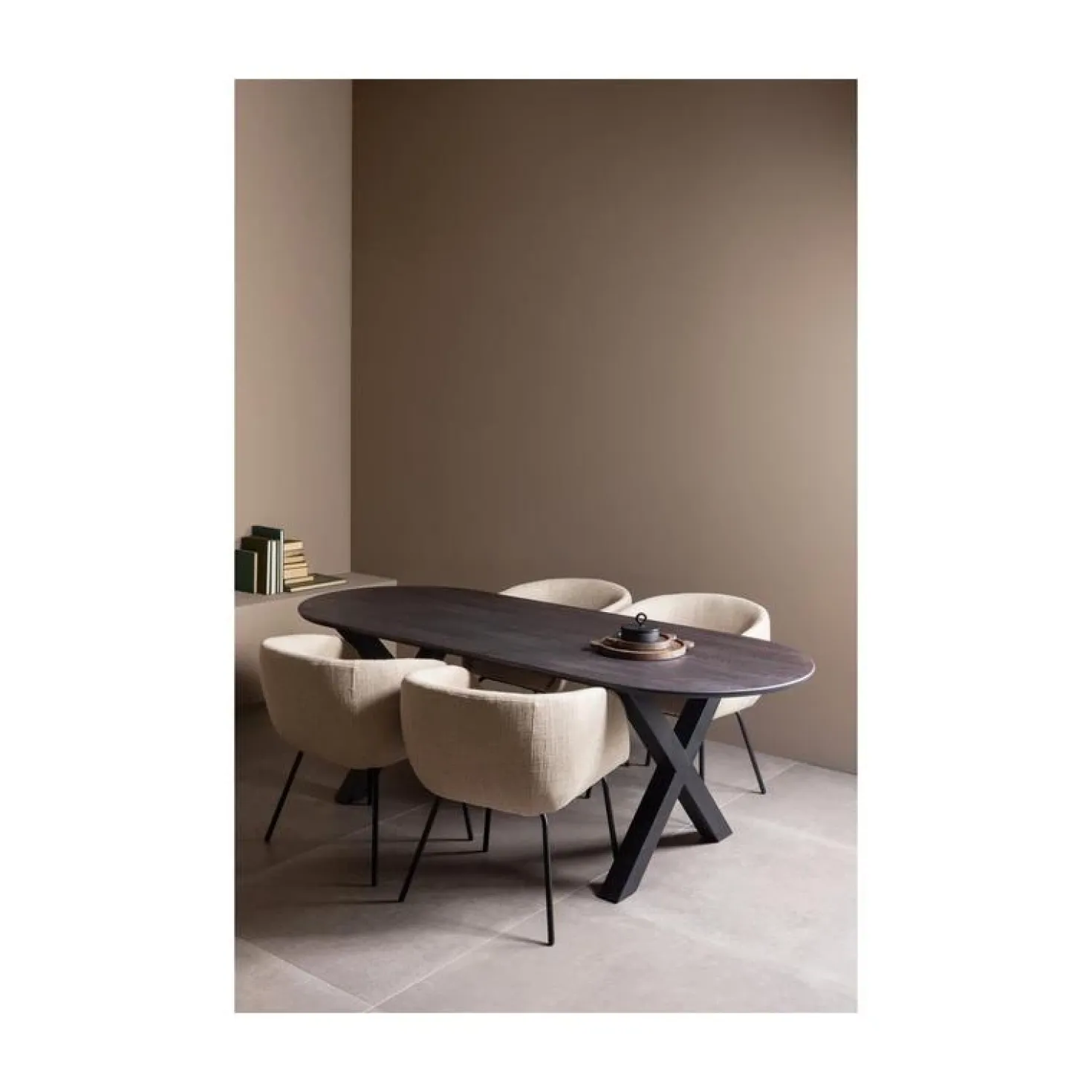 Tafel poot Alkmaar metaal zwart