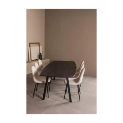 Tafel poot A-vorm metaal zwart