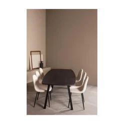Tafel poot A-vorm metaal zwart