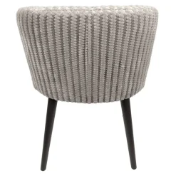 Taro Eetkamerstoel Beige Donkerhout