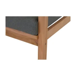 Teak Loungestoel teak met kussen