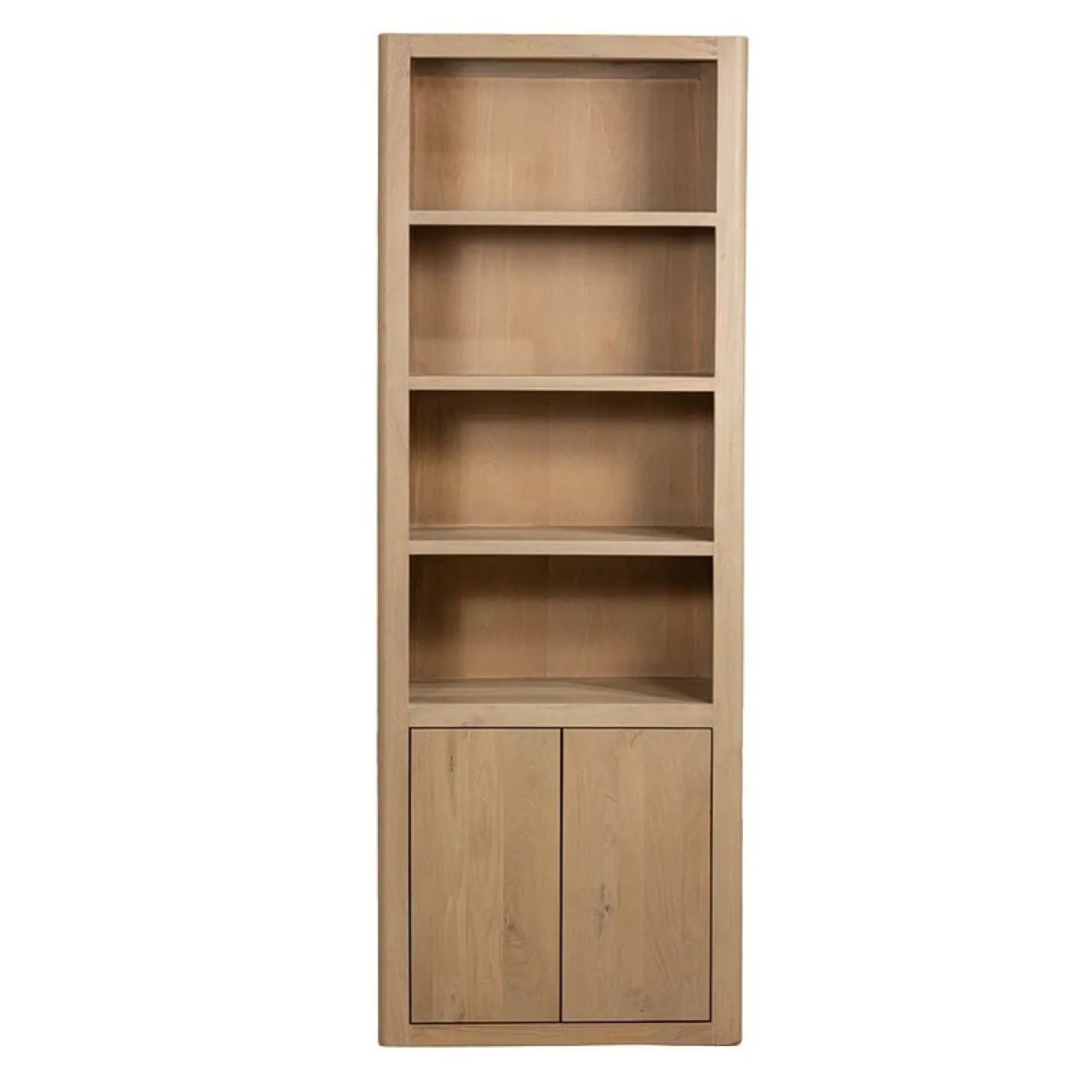 Tenna Boekenkast naturel mangohout 80cm