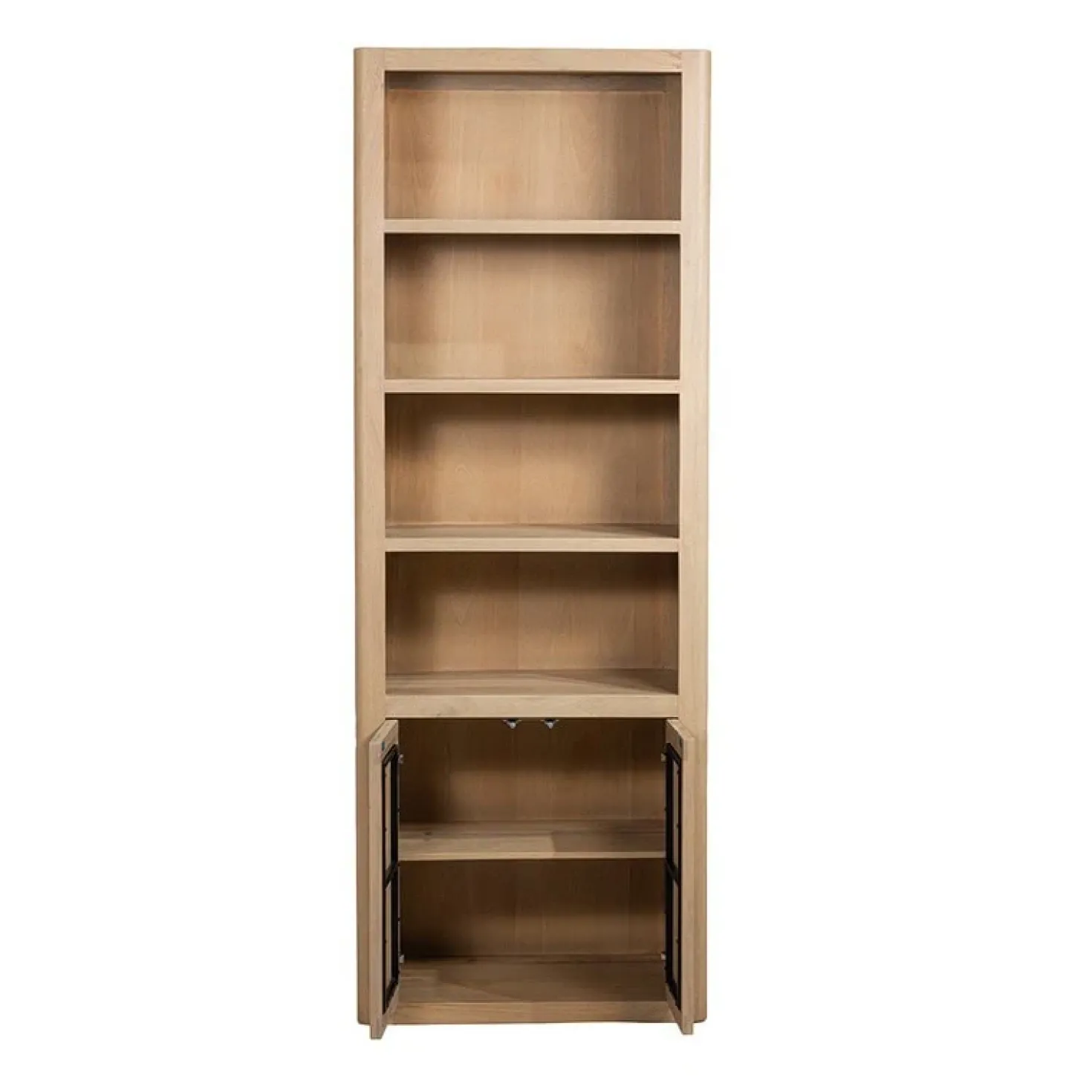 Tenna Boekenkast naturel mangohout 80cm