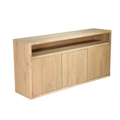 Tenna Dressoir naturel mangohout 180cm