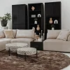 Tenna Wandkast Zwart mangohout 80cm