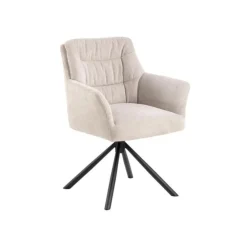 Terano Eetkamerstoel Beige Stof