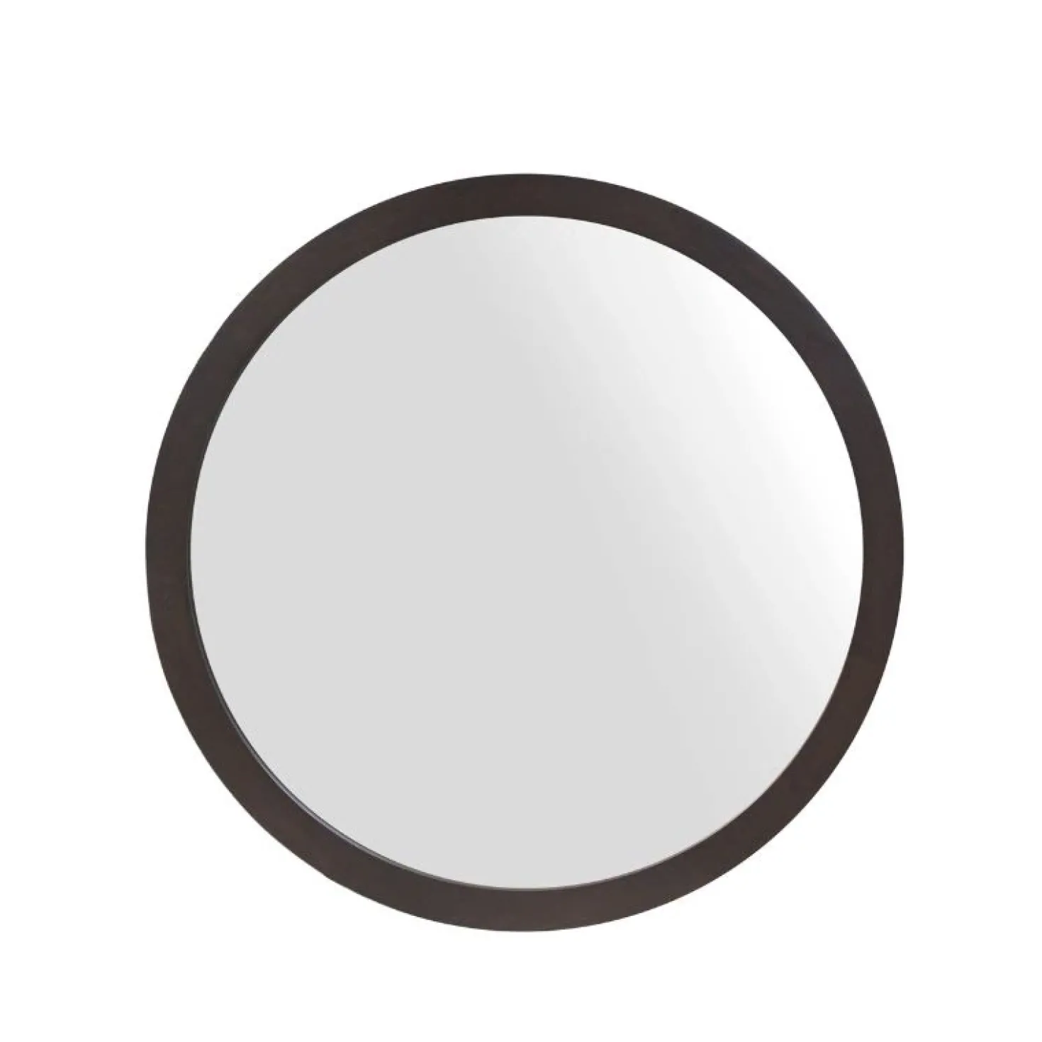 Thomas Spiegel rond Bruin 80cm