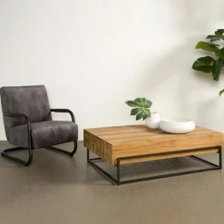 Tiago Salontafel Gerecycled Teak Hout 135cm