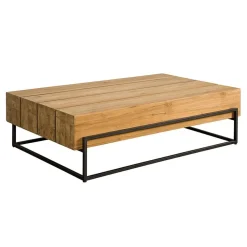 Tiago Salontafel Gerecycled Teak Hout 135cm