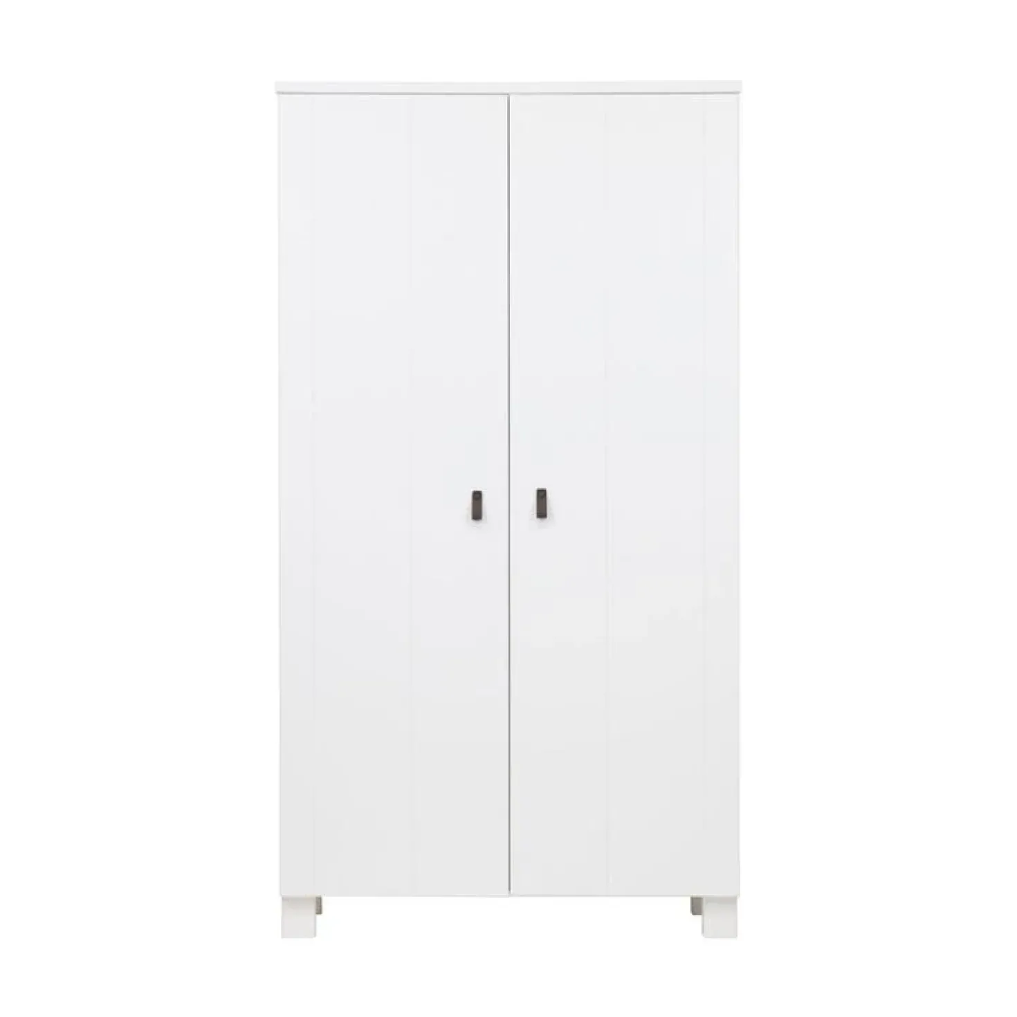 Ties Kledingkast Grenen Wit 111cm