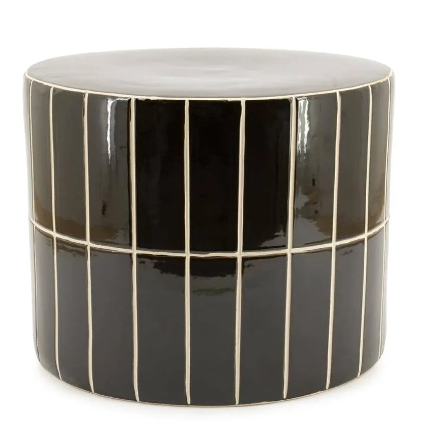 TileTastic Bijzettafel laag Bruin 42cm