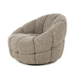 Tina Fauteuil Taupe stof