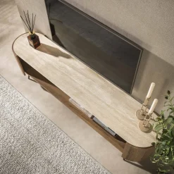 Tio Tv meubel Keramiek Hout 180cm