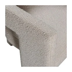 Tiwa Fauteuil Boucle Beige