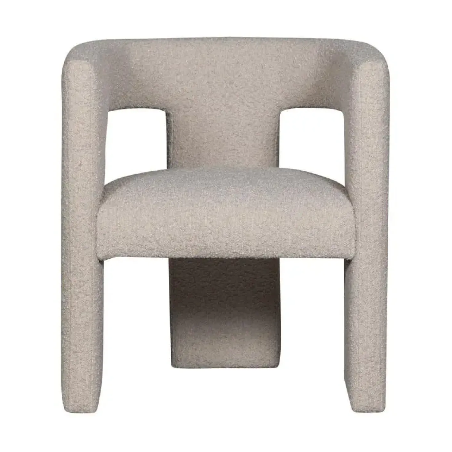 Tiwa Fauteuil Boucle Beige