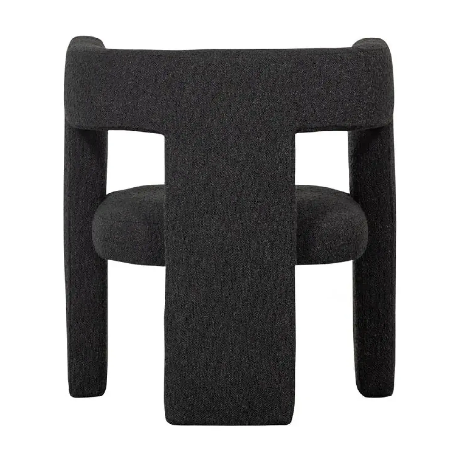 Tiwa Fauteuil Boucle Donkergrijs