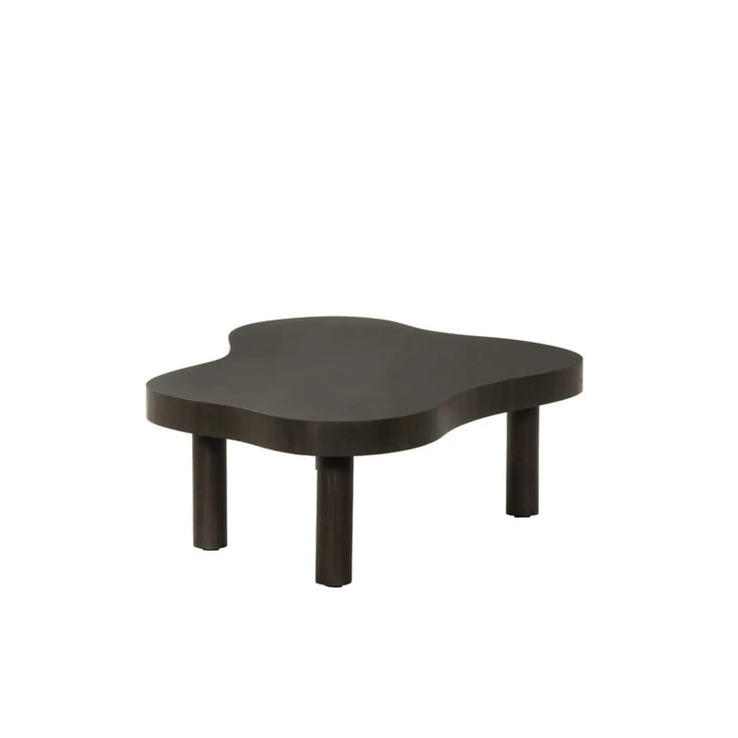 Tobago Salontafel organisch Espresso eiken 135cm