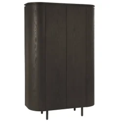 Tobago Wandkast hoog Espresso eiken 180cm