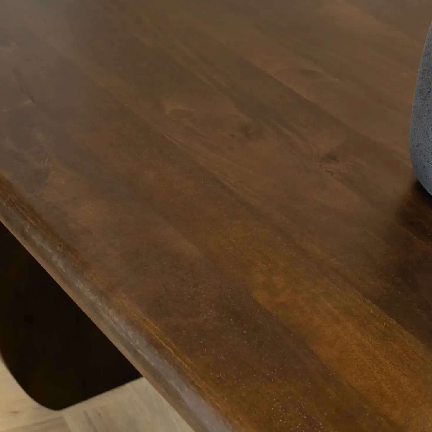 Tobias Eetkamertafel Walnoot 180cm
