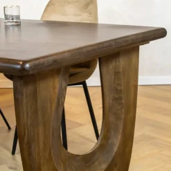 Tobias Eetkamertafel Walnoot 240cm