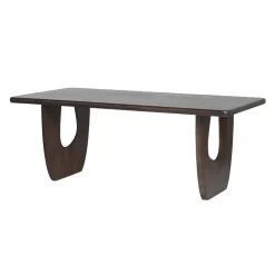 Tobias Eetkamertafel Walnoot 240cm