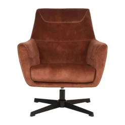 Toby Draai fauteuil Rust velours